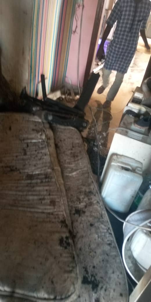 Médina Baye: La radio Baye Fm prend feu (photos)