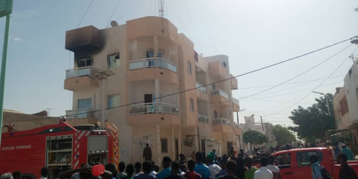 Médina Baye: La radio Baye Fm prend feu (photos)