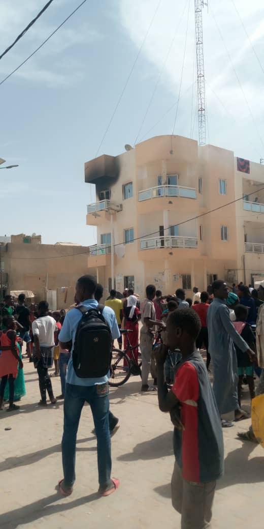 Médina Baye: La radio Baye Fm prend feu (photos)