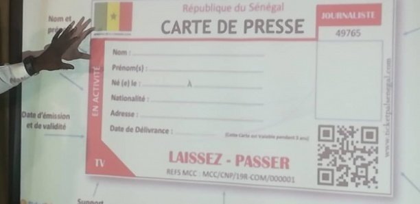 Commission de la carte nationale de presse: La liste des membres retenus