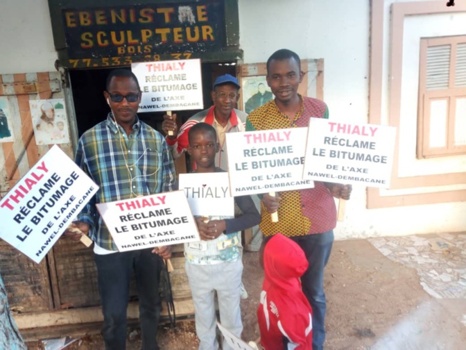 Bitumage de l'axe Nawel-Dembakané: Des ressortissants de Matam marchent vendredi à Dakar