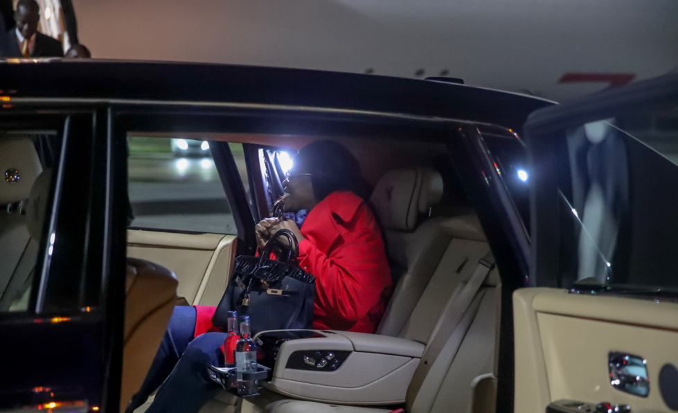 Arrivée à Londres du Président Macky Sall