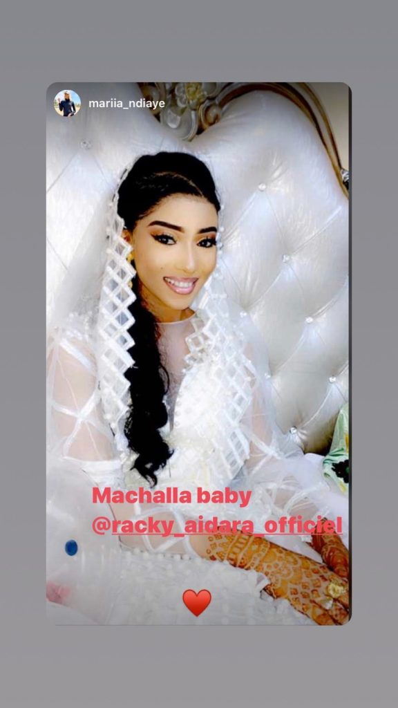 Les images du mariage de Racky Aidara de la série "Mœurs"