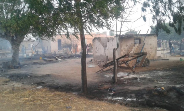 Louga: Un incendie ravage des cases à Ngar Peul