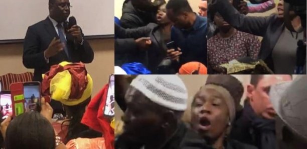 La dame qui avait conspué Macky à Londres brise enfin le silence: La dame qui avait conspué Macky à Londres brise enfin le silence: