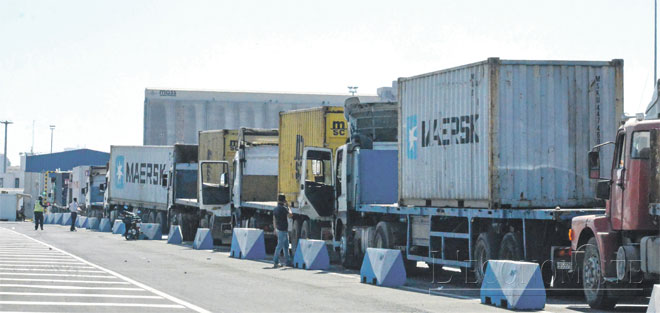 Port :  Le mot d'ordre de grève des transporteurs, levé