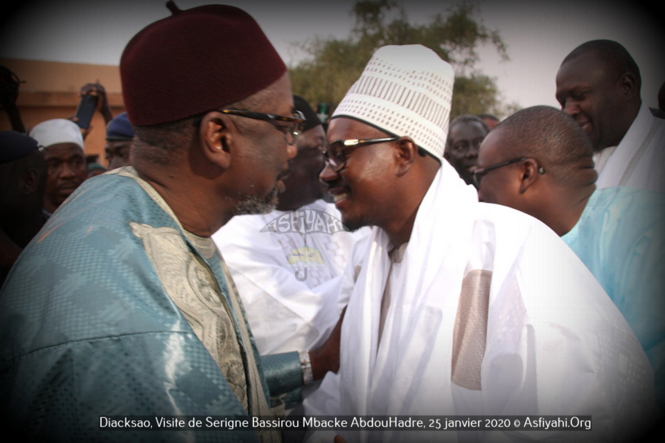 (PHOTOS) DIACKSAO: Les Images de la Visite de Serigne Bassirou Mbacke AbdouHadre, en prelude au Gamou de Diacksao 2020