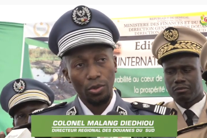 Recettes douanières en Zone Sud: le colonel Malang Diédhiou et ses hommes récoltent  2,4 milliards FCFA 