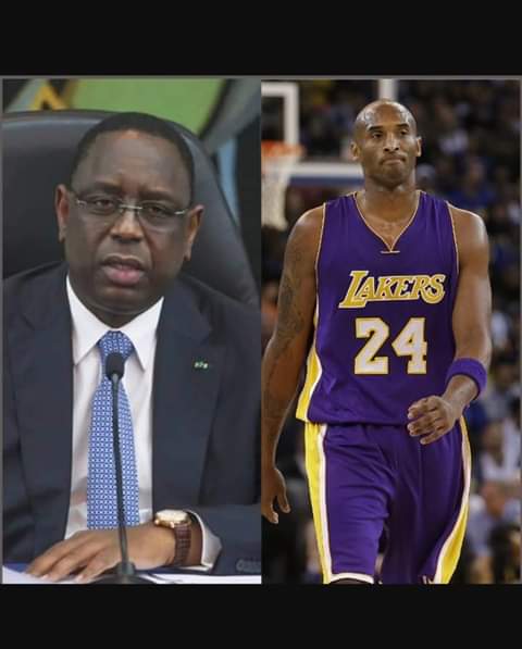 Macky Sall : "le monde entier a perdu un grand homme avec la disparition de Kobe Bryant"