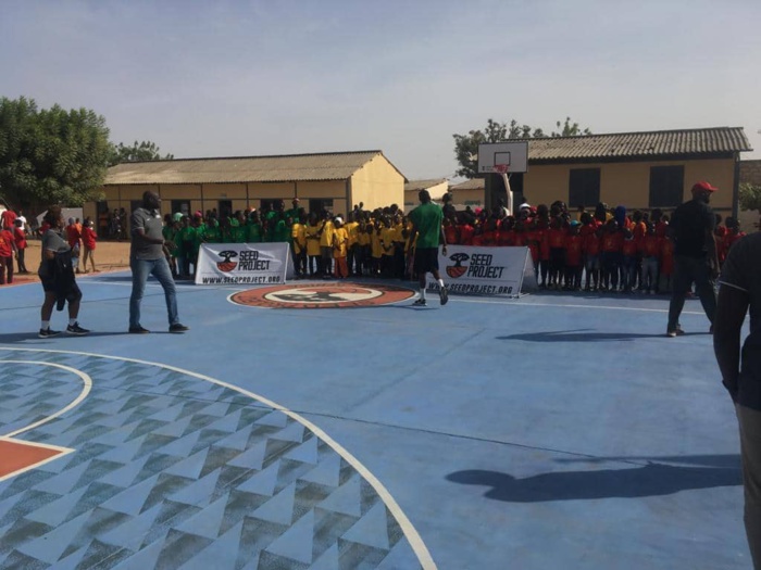 PHOTOS - Kaolack: Kobe Bryant, le nom donné au terrain de basket offert par le SEED