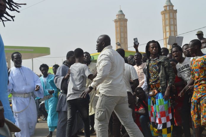 Kaolack: Serigne Mountakha Mbacké accueilli par une foule immense
