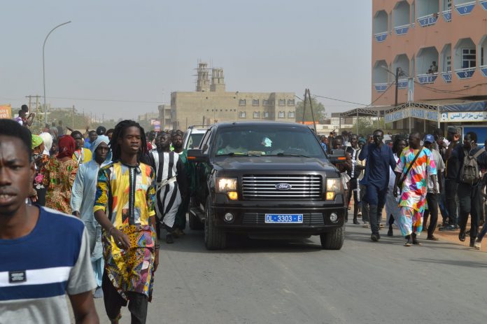 Kaolack: Serigne Mountakha Mbacké accueilli par une foule immense