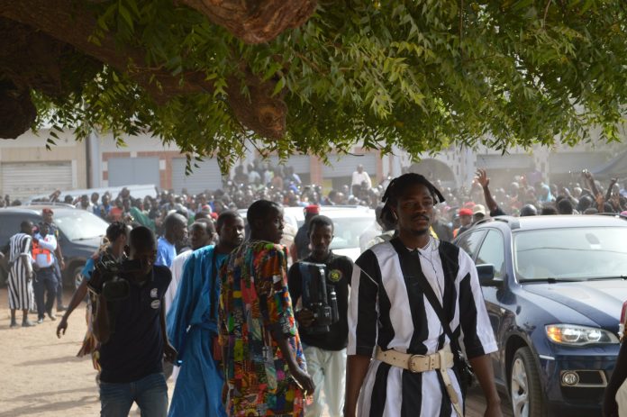 Kaolack: Serigne Mountakha Mbacké accueilli par une foule immense