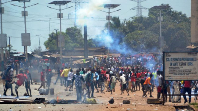 En Guinée, un jeune tué dans des heurts avec les forces de l’ordre