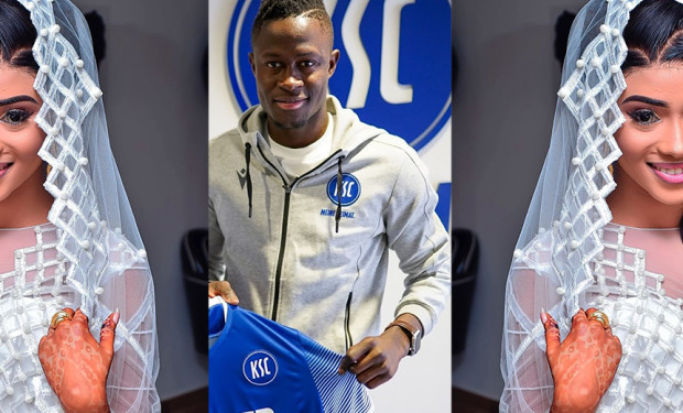 Après son mariage, l’attaquant sénégalais Babacar Guèye quitte Paderborn pour Karlsruhe