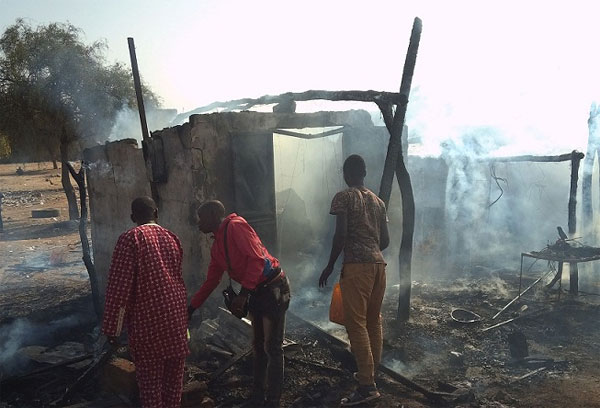 Incendie à Thiancoun Malal: 17 cases dont une mosquée, réduites en cendres