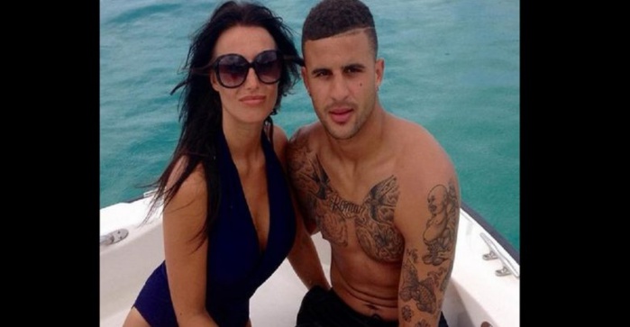 Le footballeur Kyle Walker abandonné par la mère de ses enfants