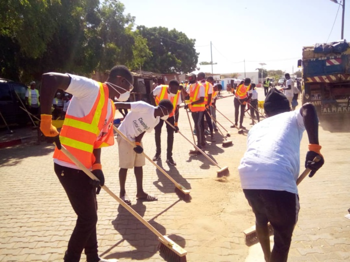 Cleaning day : Oumar Guèye déploie un impressionnant dispositif dans la zone des 4C