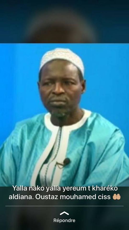 Nécrologie: Serigne Moustapha Sy en deuil (Photo)