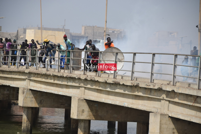 (Photos)- Manifestation des pêcheurs de St Louis : Des blessés et beaucoup de dégâts matériels enregistrés