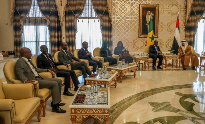 Les images de l’arrivée du Président Macky Sall à Abou Dhabi