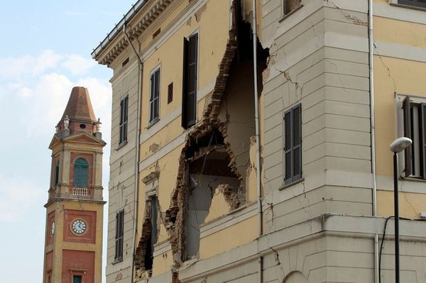 [En image] Un séisme a provoqué d'important dégâts en Italie