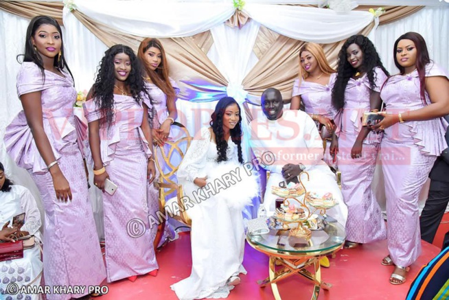 PHOTOS - L'ami intime de Waly Seck, Gap borom Paris épouse la fille du ministre du Travail, Fatou Sy