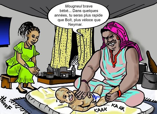 Massage traditionnel du nourrisson : Le «damp», une protection pour l’enfant