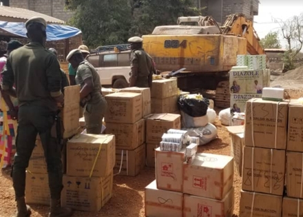 Kédougou: la brigade mobile des Douanes saisit un lot de faux médicaments d'une valeur de 330 millions F Cfa