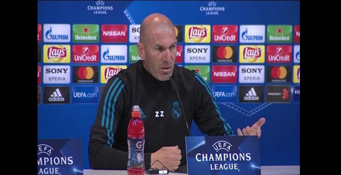 Zinedine Zidane réagit à la suspension de Manchester City