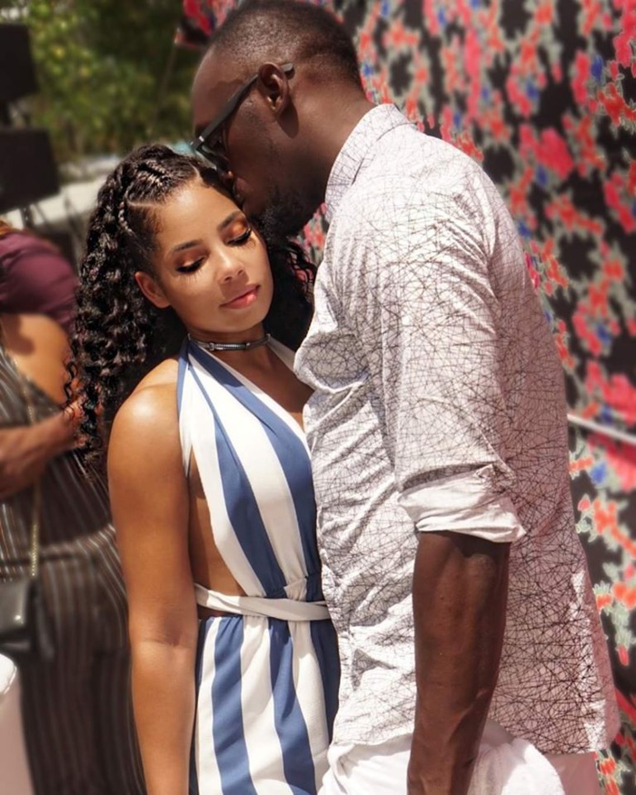 Les photos torrides de Bolt et sa petite amie font sensation sur la toile