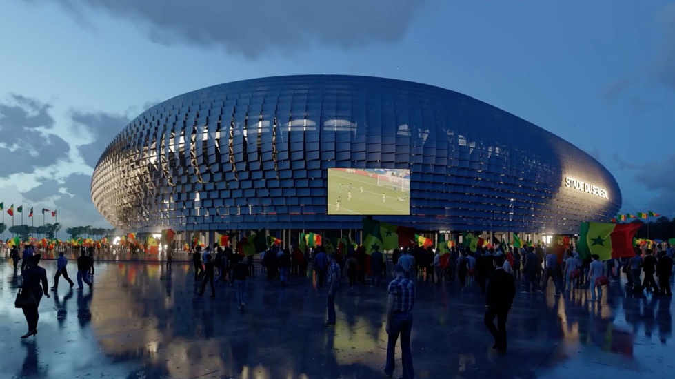 Pose de la Première Pierre du Stade du Sénégal 🇸🇳📸⚽️