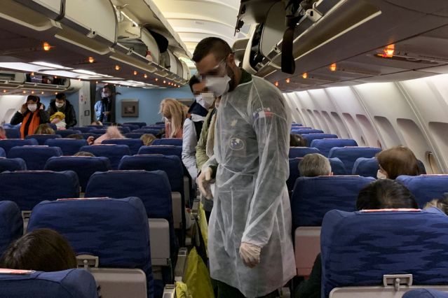 Coronavirus: Un nouvel avion rapatriant des Français et d'autres Européens a décollé de Wuhan