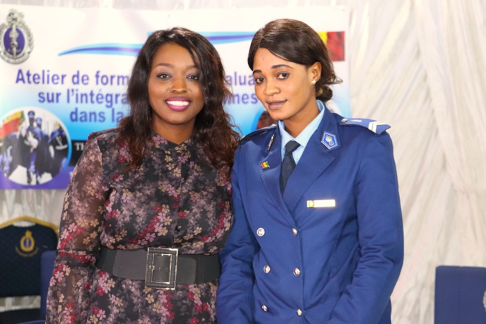 PHOTOS - Distinction: Amy Sarr Fall honorée par les femmes gendarmes