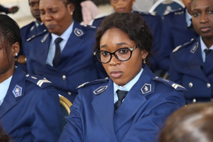 PHOTOS - Distinction: Amy Sarr Fall honorée par les femmes gendarmes