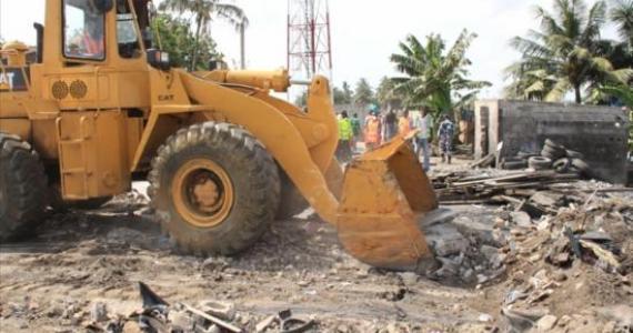 Opération de désencombrement : les bulldozers attaquent Matam