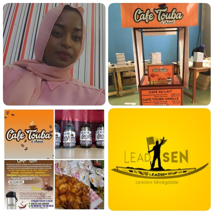 Fatou Diong Koundoul, fondatrice de "CAFÉ TOUBA À CHAUD": Amoureuse de l'entrepreneuriat, elle propose un package à sa clientèle