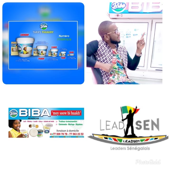 "KOVA", fondateur de Biba Sénégal: Une entreprise de production de lait caillé et thiakry au Sénégal