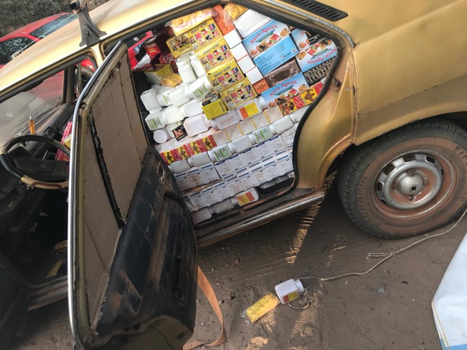 Kaffrine: Saisie de médicaments d’une valeur de 61 millions 500 mille Kaffrine: Saisie de médicaments d’une valeur de 61 millions 500 mille