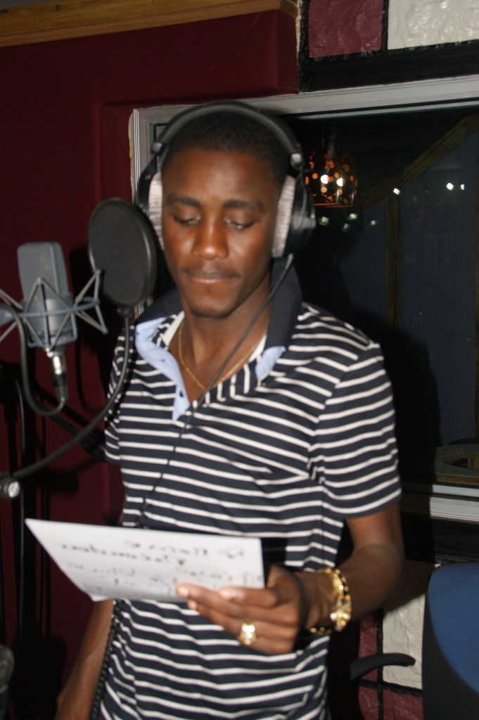 Wally Seck en studio pour l’enregistrement de son nouvel album