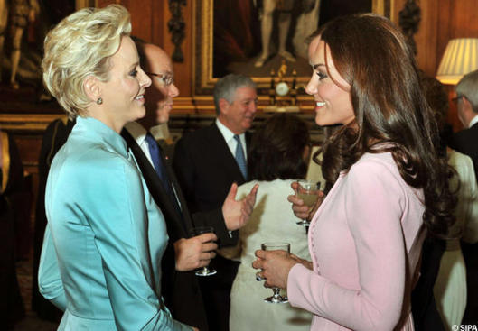 Kate Middleton et Charlène de Monaco: la complicité de deux princesses modernes