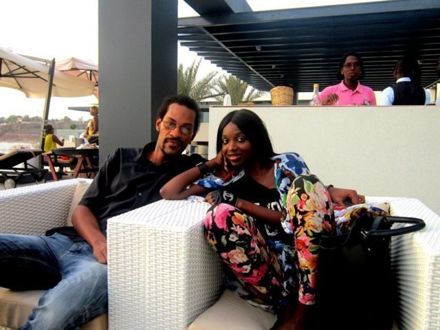 Maxim de Nostalgie en compagnie de Iman de Channel à Dakar