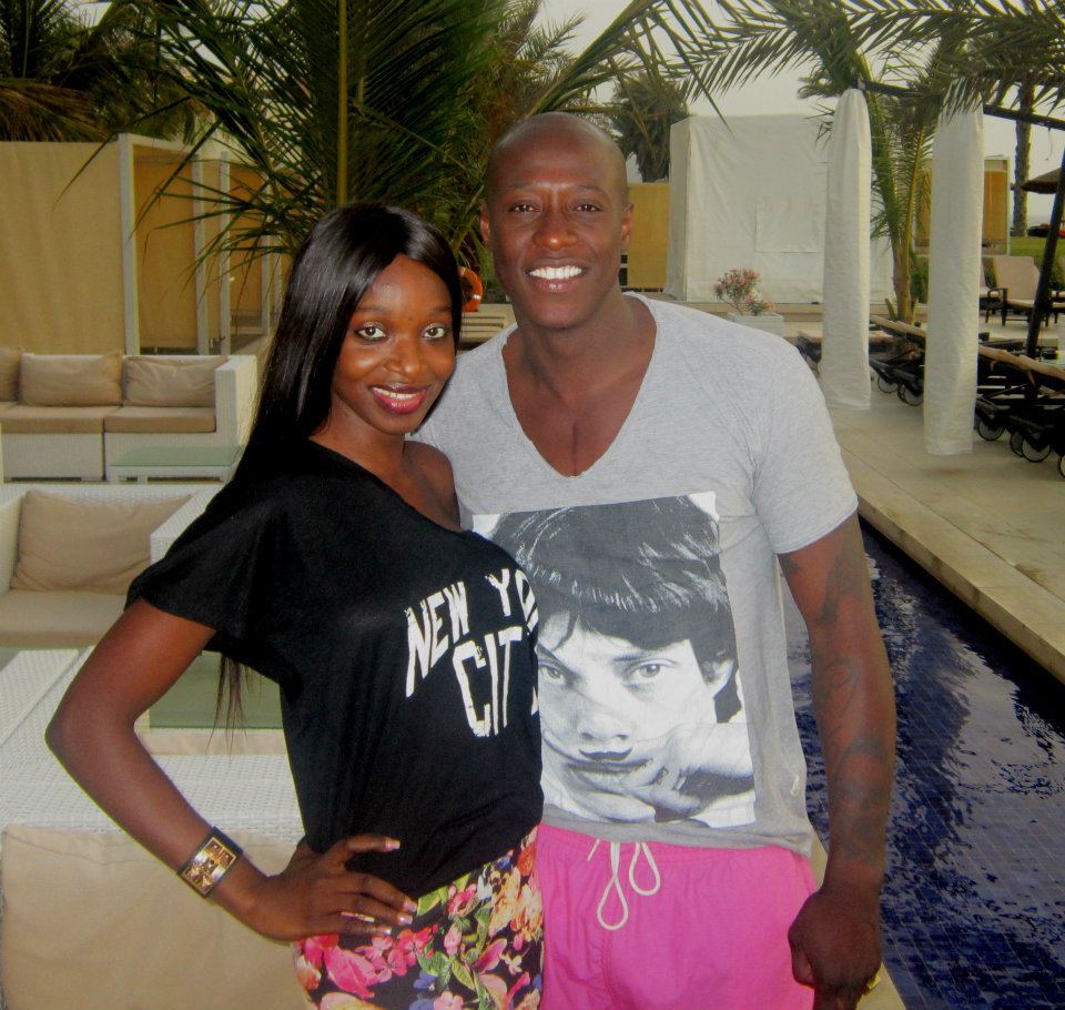 Iman de Chanel entre El Hadj Diouf et Fadiga