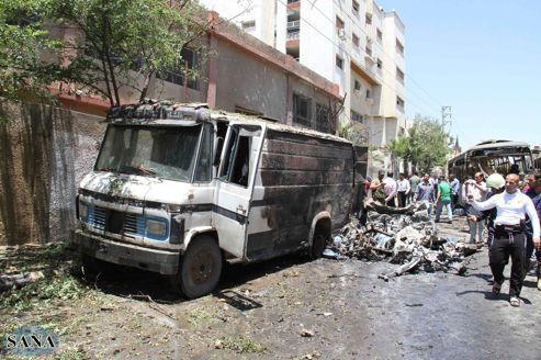 Syrie : les Bérets bleus entrent dans le village martyr