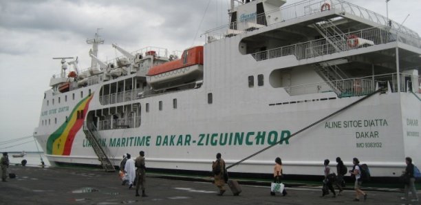 Coronavirus - Bateau Aline Sitoé Diatta: Les passagers confinés pour un cas suspect