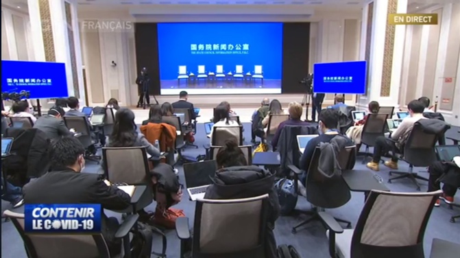 Lutte contre le COVID-19- Autour d’une vidéo-conférence : Des experts médicaux de Chine et d’Afrique échangent
