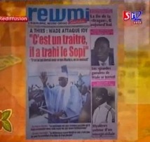 Revue de Presse du 13 Juin