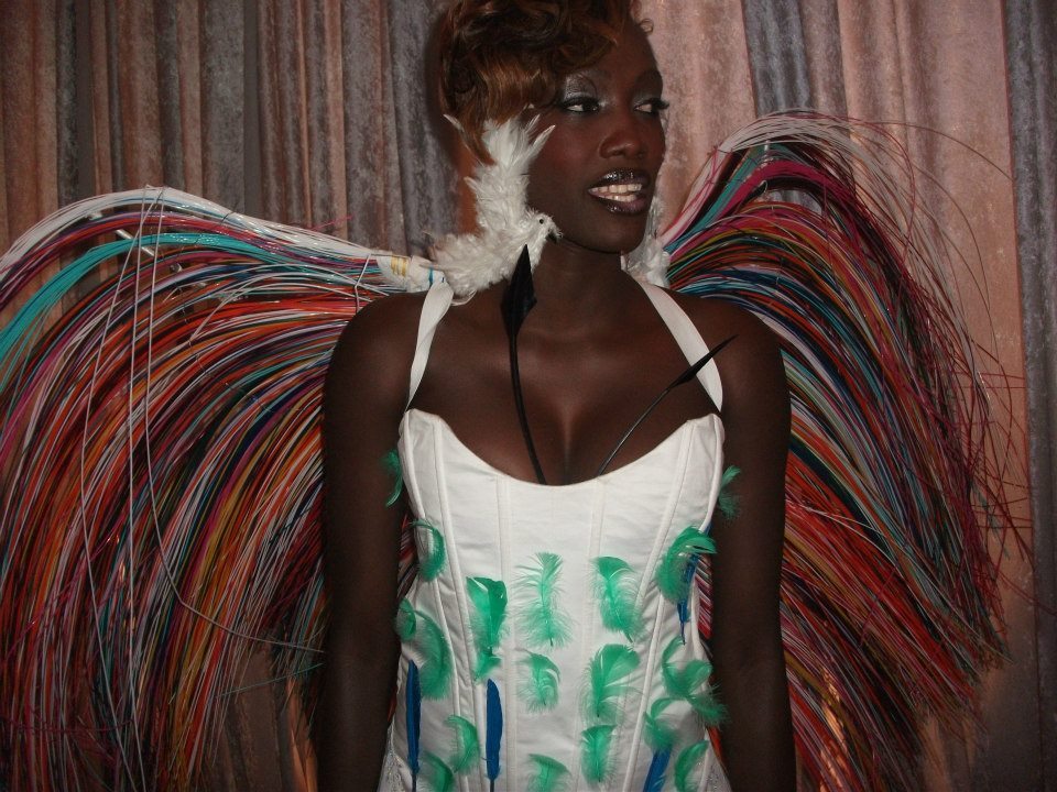 Le mannequin Fatou Fine a poussé des ailes. Il ne lui reste plus qu'à s'en voler