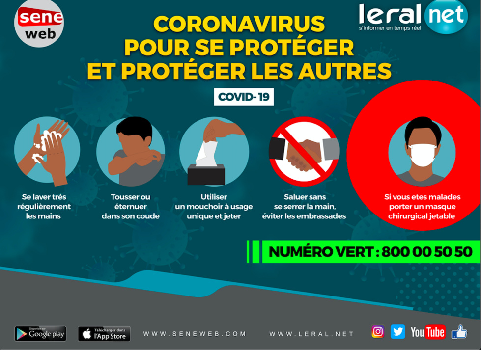 🔴Replay - JOURNAL CORONAVIRUS SUR LERAL TV ce 21 mars 2020
