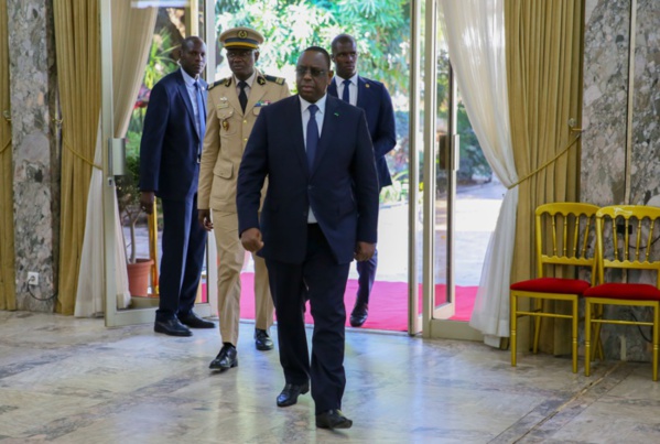 COVID-19 : Le Président Macky Sall reprend les audiences au Palais